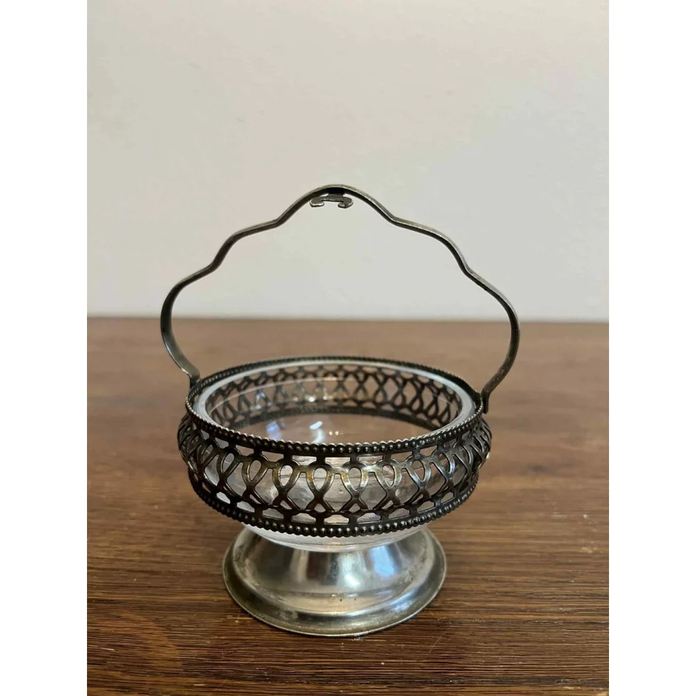 Unbranded vintage silverplate